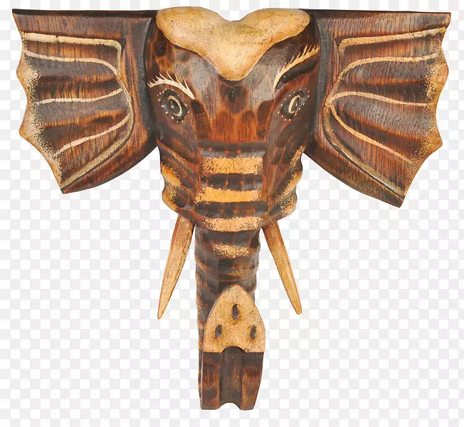 Elephantidae非洲巴厘岛面具-面具