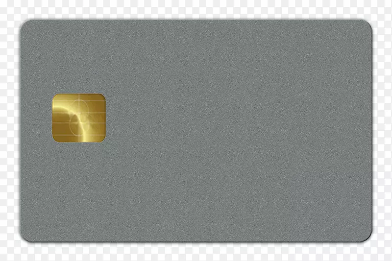 材料金属矩形-空白卡片