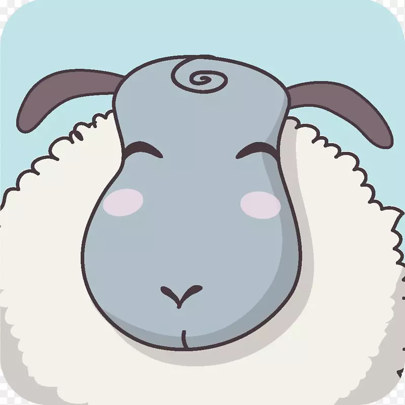 绵羊剪纸艺术-绵羊