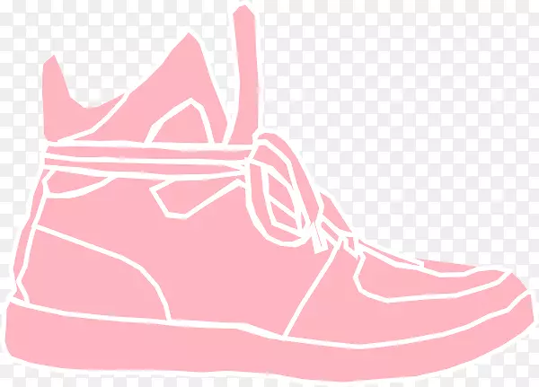 运动鞋耐克运动鞋逆向行走-运动鞋粉红色
