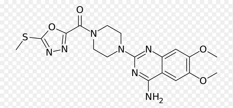 哌唑嗪cas注册号化学物质化学配方糖蛋白