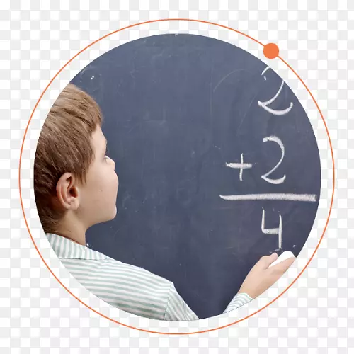 阿贝尔数学写作免版税儿童-数学