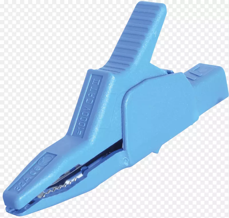 鳄鱼夹端子蓝色电连接器香蕉连接器-bemessungsspannung