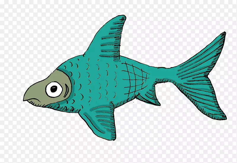 海洋生物软骨鱼类海洋鳍动物-鱼类