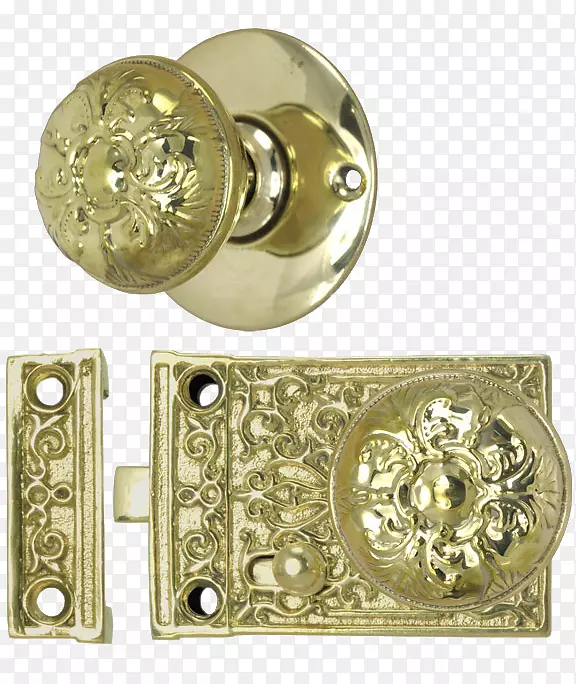 黄铜轮辋锁门把门锁