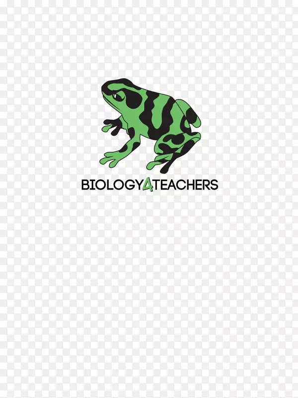蟾蜍树蛙标志-生物老师