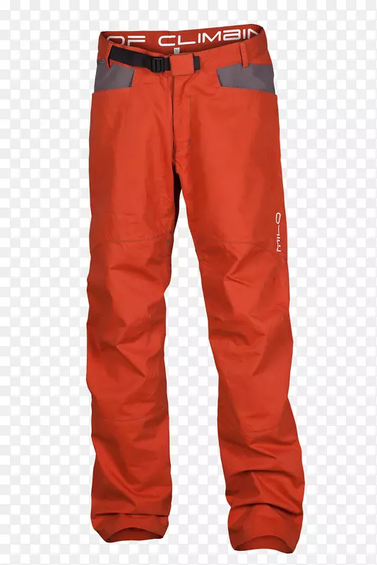 牛仔裤裤子橙色波尔斯卡宽峰-牛仔裤