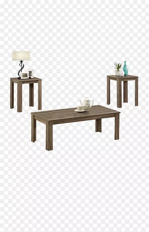 咖啡桌，灰褐色酒吧凳子-桌子