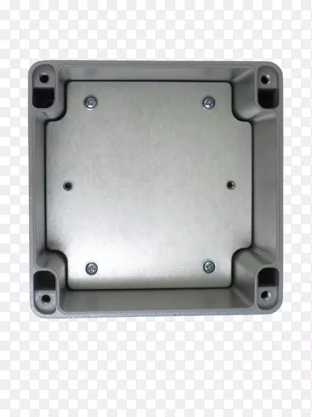 金属铝材阳极氧化ip码盒顶部视图