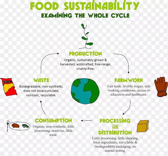 有机食品可持续性食品系统食品加工