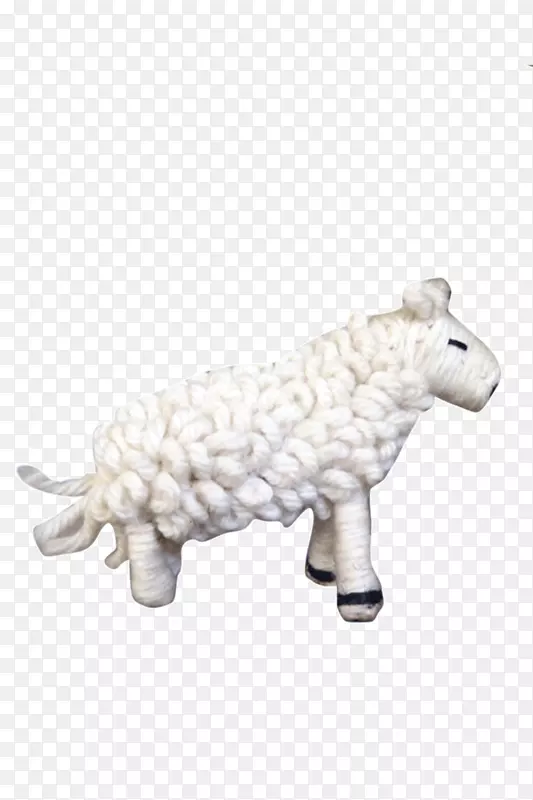 羊牛雕像-动物家庭