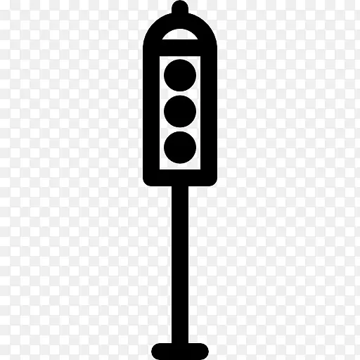 交通灯计算机图标.交通灯