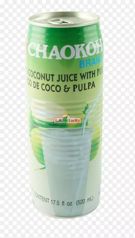 果汁泡椰子水铝可以液体盎司果汁