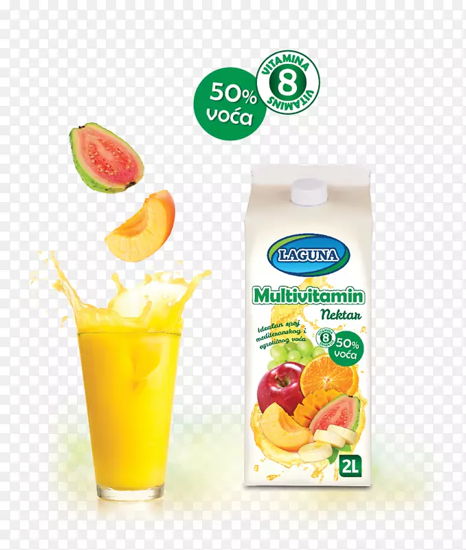 橙汁保健奶昔复合维生素果汁