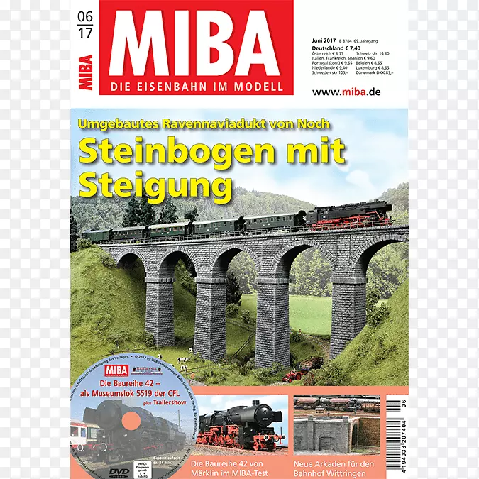 MIBA杂志铁路运输6月-Miba！