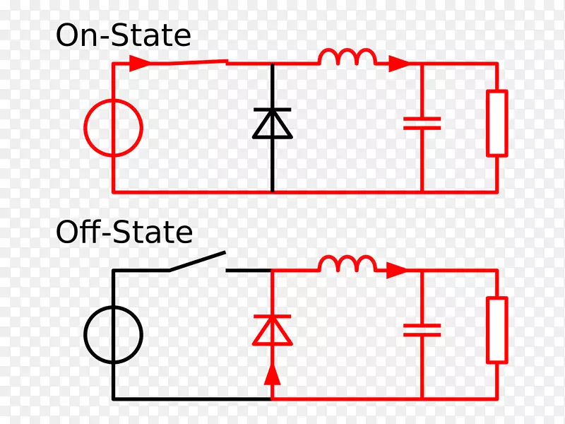 Buck-Boost变换器，BUCK变换器，DC-to DC变换器，电压转换器-无拉材料图