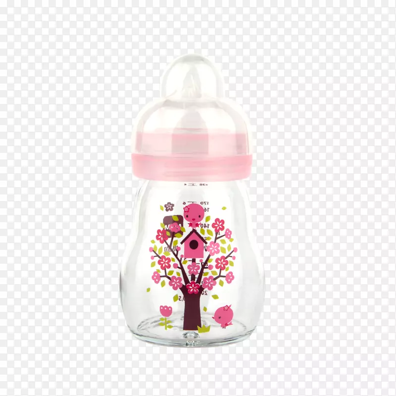 婴儿奶瓶，玻璃瓶，吸管杯-玻璃