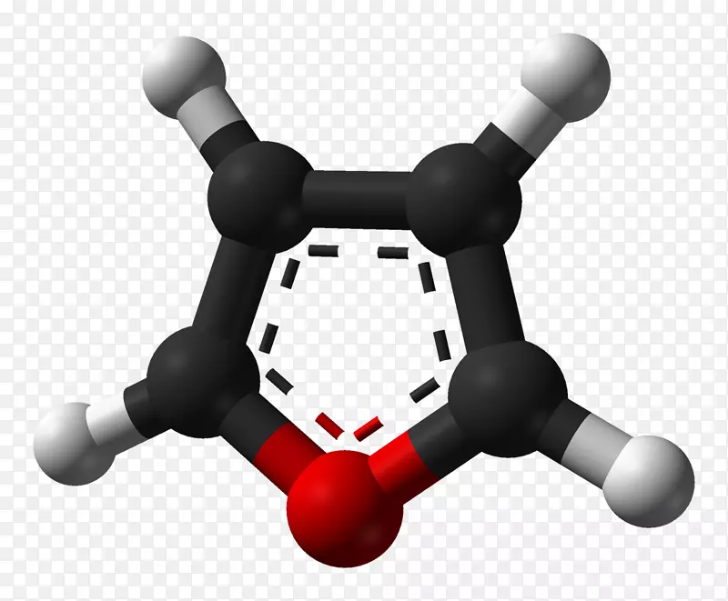 吡咯分子化学分子模型化学化合物