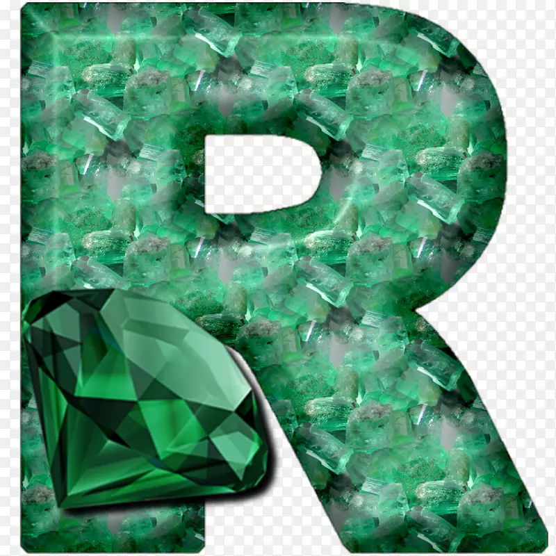 翡翠绿色珠宝宝石-翡翠
