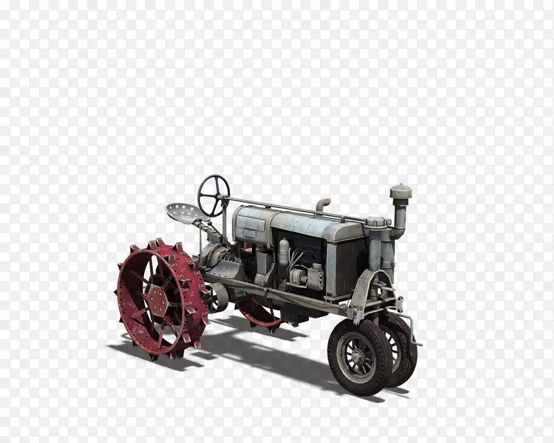 拖拉机机械机动车辆-拖拉机