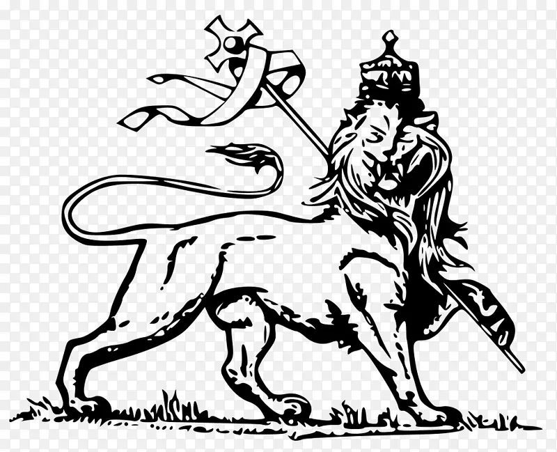 犹大王国狮子-埃塞俄比亚帝国-狮子