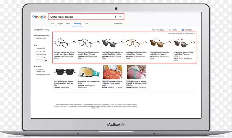 谷歌购物谷歌搜索谷歌Adds电子商务-电脑购物