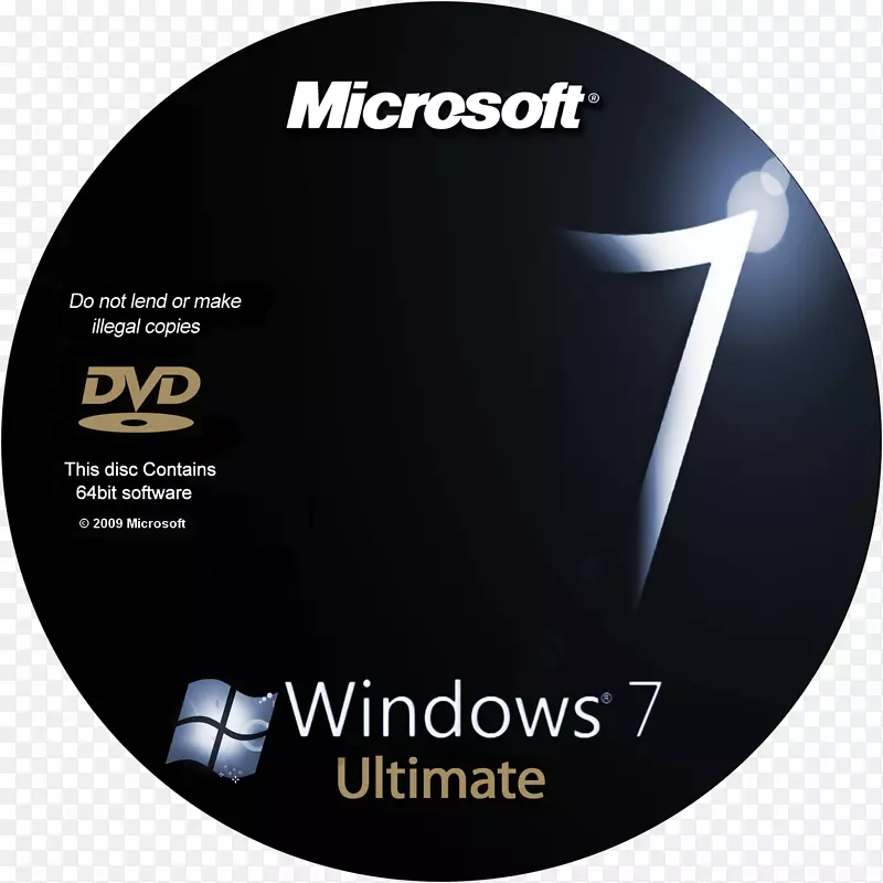 windows 7 iso映像dvd 64位计算dvd