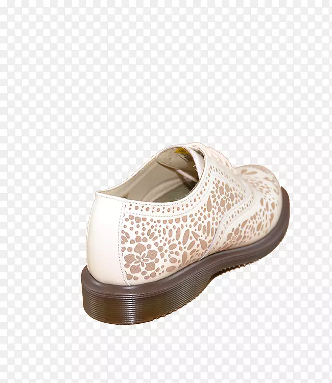 米色步行鞋设计