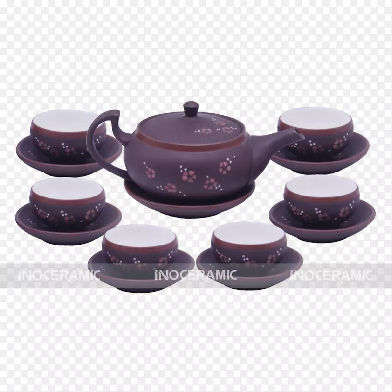 陶瓷河内茶壶