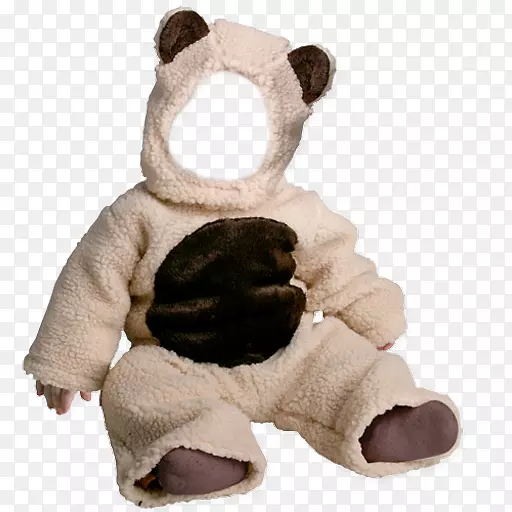 熊装婴儿套装娃娃熊