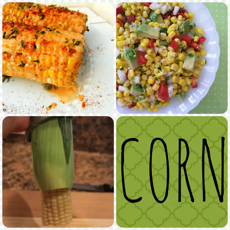 素食烹饪食谱午餐食物素食-烤玉米