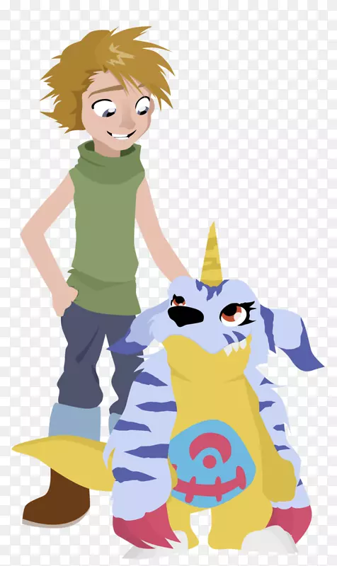 马特·伊斯达·加布蒙·莱蒙·迪格蒙字符-Digimon