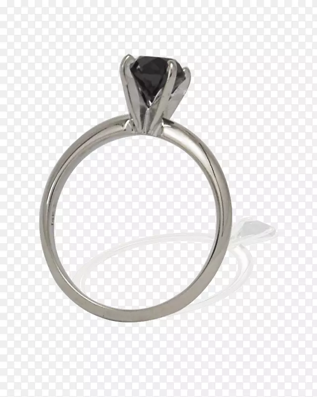 订婚戒指，单人纸牌，钻石戒指，黑色戒指