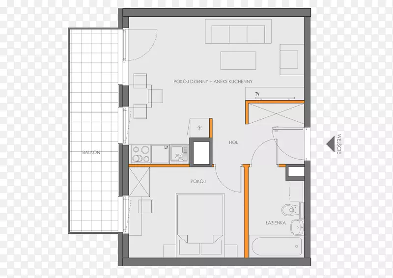 平面图房屋建筑-房屋