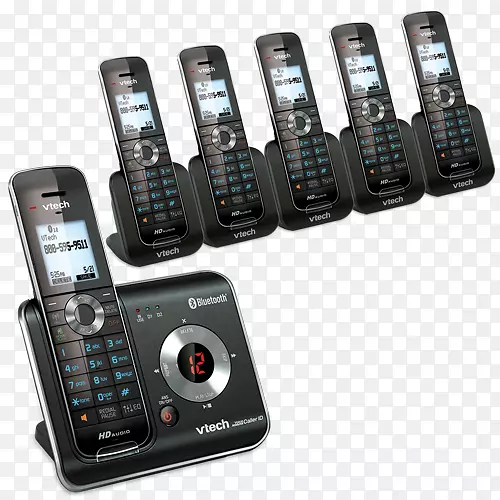 电话答录机手机数字增强型无绳通信vTech ds 6472-答录机
