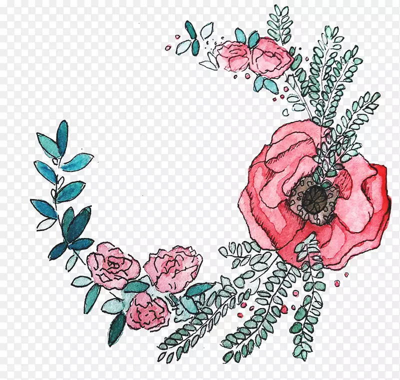 花卉设计视觉艺术玫瑰家族设计