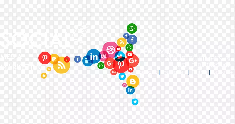 社交媒体营销社交网络广告电脑图标社交媒体