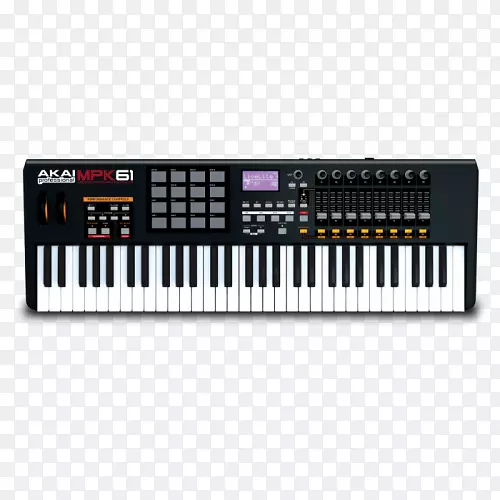 MIDI键盘Akai mpk 261 Akai mpc midi控制器.长号