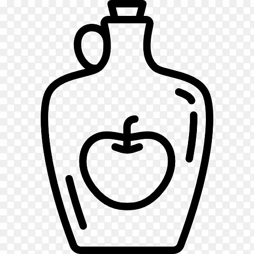 苹果苹果汁电脑图标剪贴画-苹果