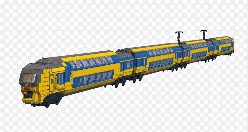 乐高火车，客车，有轨车厢，铁路运输，火车