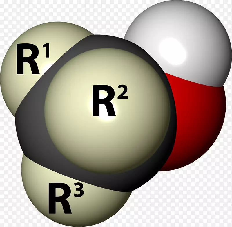 空间填充模型乙醇羟基分子球棒模型书写空间