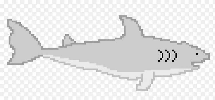 大白鲨NHL 15像素鲨鱼