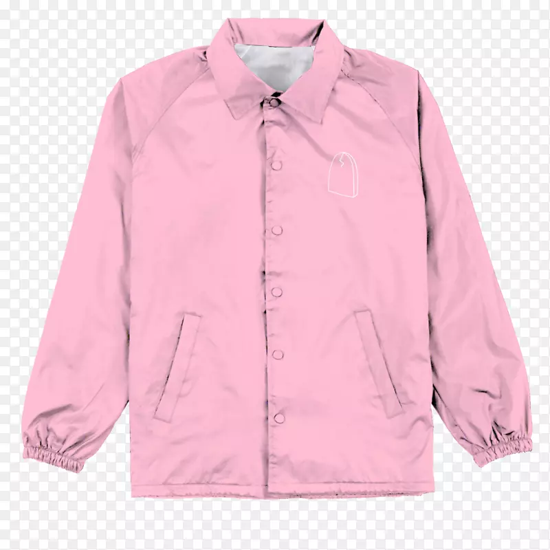 衬衫袖扣粉红色m-粉红色夹克