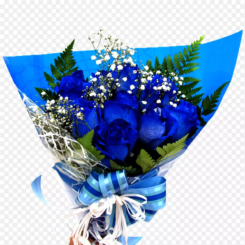 蓝玫瑰切花花卉设计研究