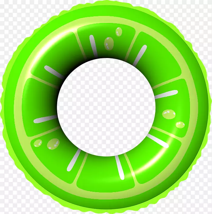 车轮绿色轮辋设计