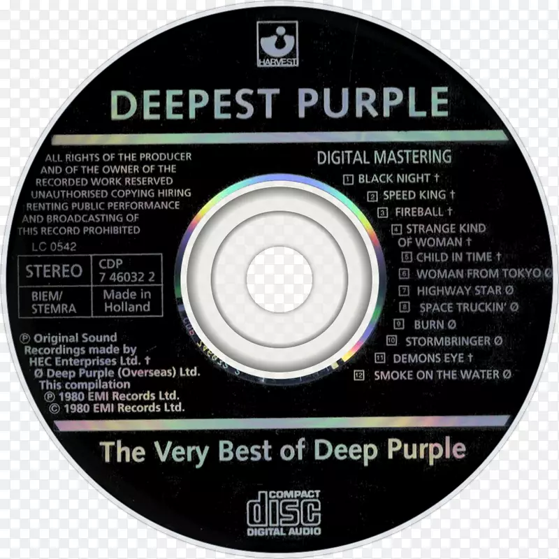 最深的紫色：最优秀的深紫色协奏曲，为乐队和管弦乐队的光盘专辑-。