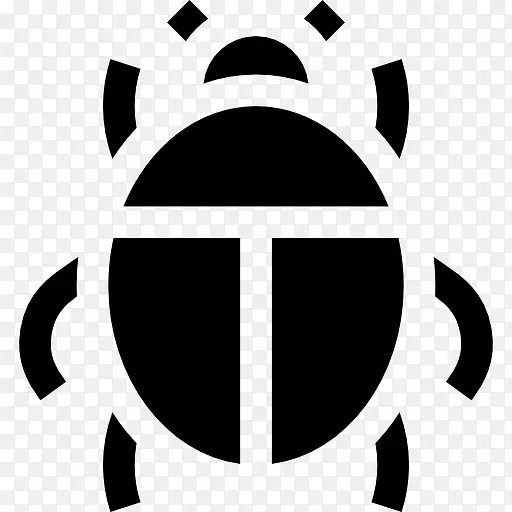 甲虫电脑图标封装后记剪辑艺术动物王国