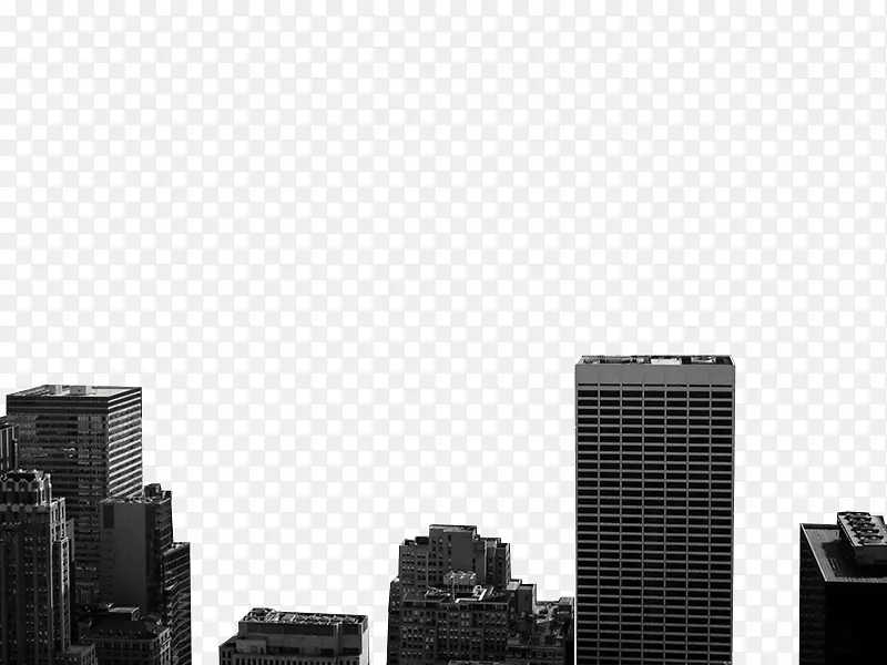 天际线城市景观纽约市-城市景观