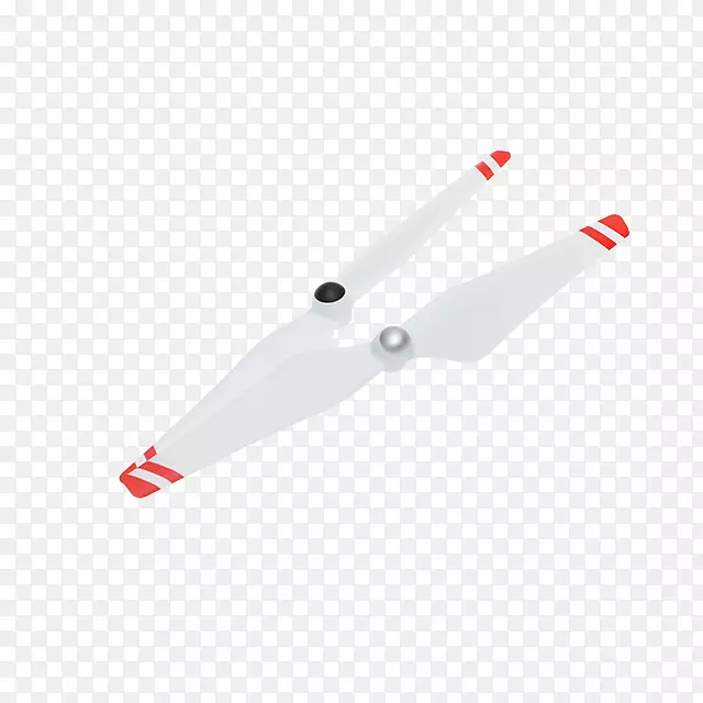螺旋桨模型DJI多转子飞行红白条纹
