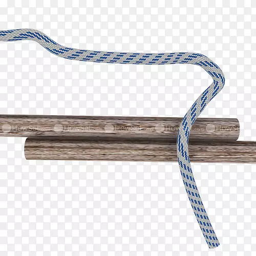 绳普通鞭打结木绳